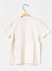 T-shirt beige IKKS JUNIOR pour garçon seconde vue