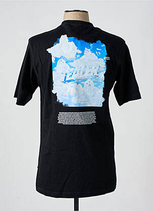 T-shirt noir TEALER homme