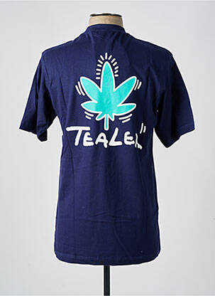 T-shirt bleu TEALER homme