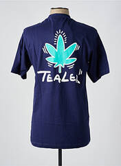 T-shirt bleu TEALER pour homme seconde vue