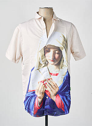 Chemise manches courtes beige TEALER homme