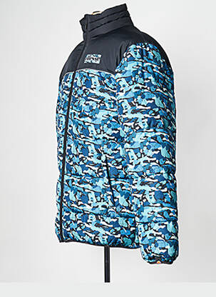 Doudoune col col montant bleu ELLESSE homme
