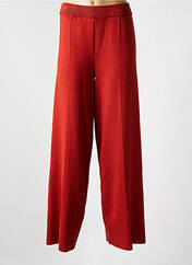 Pantalon droit rouge VERO MODA pour femme seconde vue