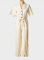 Combi-pantalon beige SELECTED pour femme seconde vue