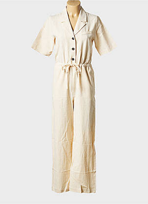 Combi-pantalon beige SELECTED pour femme