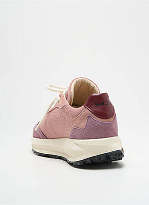 Baskets rose MERCER AMSTERDAM femme