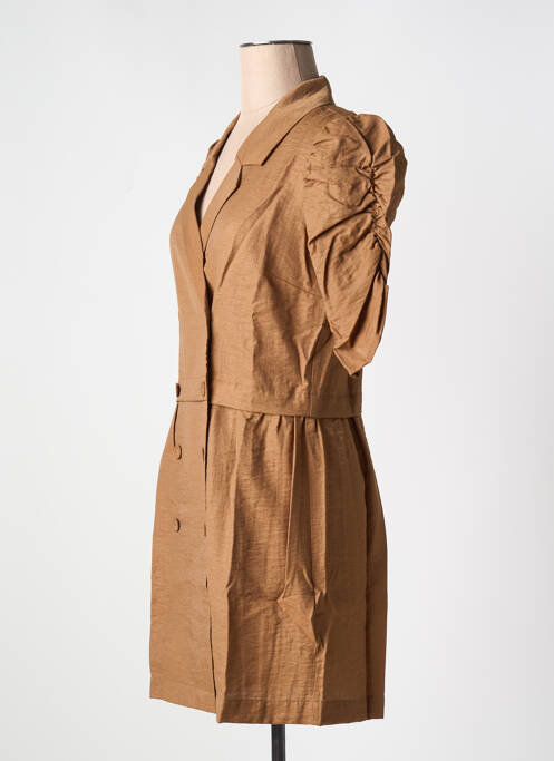Robe courte marron I.CODE (By IKKS) femme