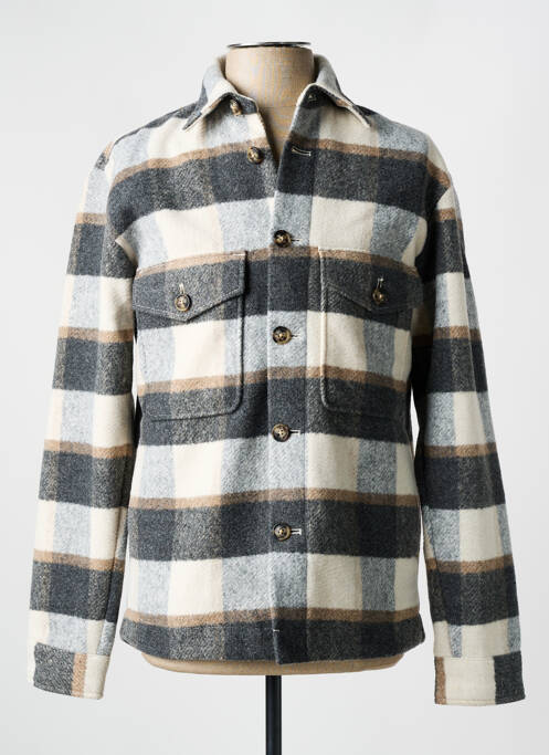 Veste casual marron SELECTED pour homme