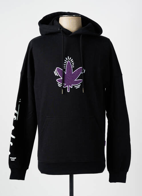 Sweat-shirt noir TEALER pour homme