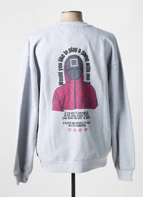 Sweat-shirt gris TEALER pour homme