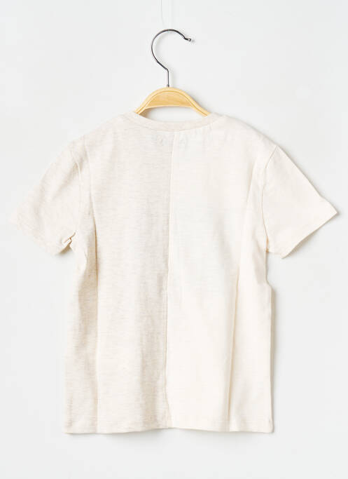 T-shirt beige IKKS JUNIOR pour garçon