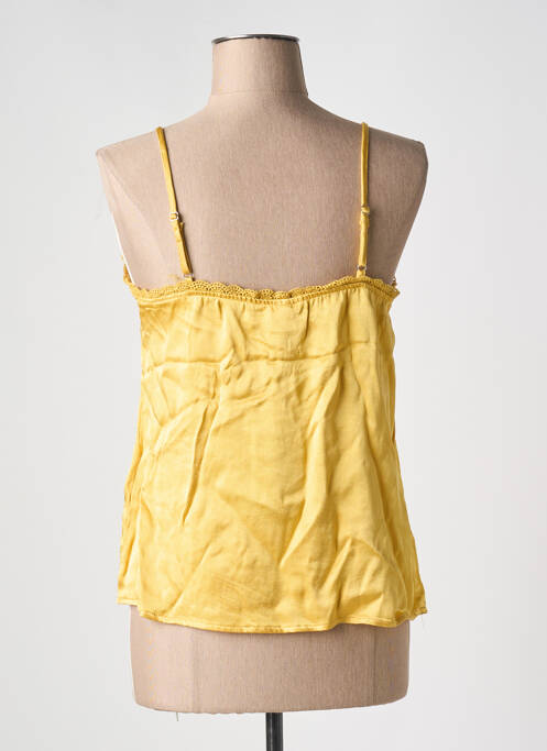 Débardeur jaune VILA pour femme