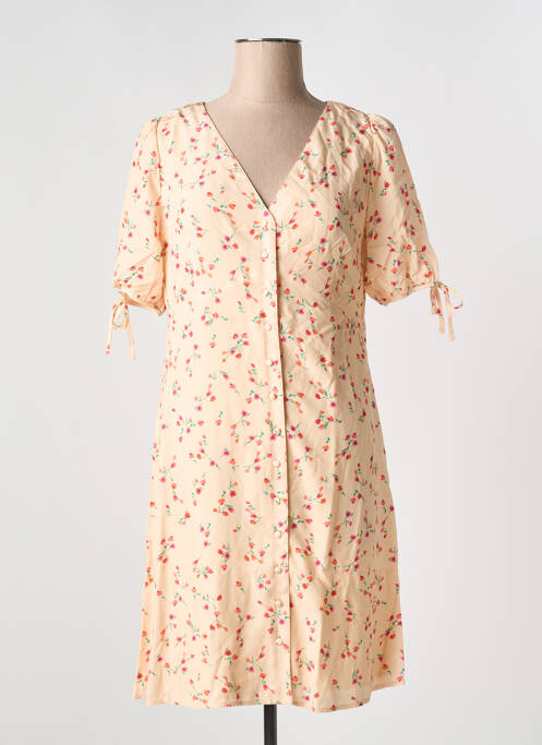 Robe courte rose JOLIE JOLIE PAR PETITE MENDIGOTE pour femme