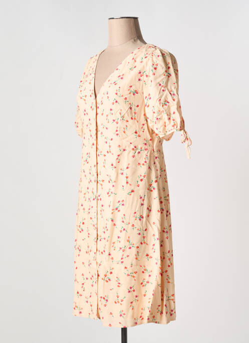 Robe courte rose JOLIE JOLIE PAR PETITE MENDIGOTE pour femme