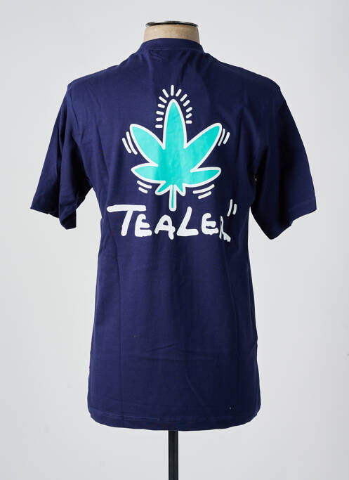T-shirt bleu TEALER pour homme