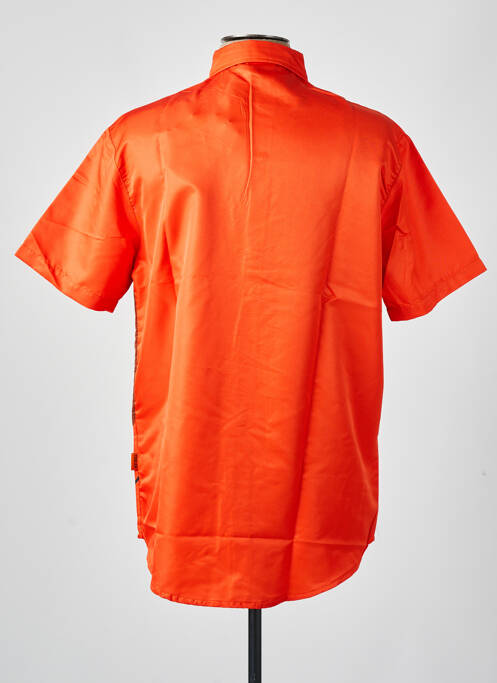 Chemise manches courtes orange TEALER pour homme