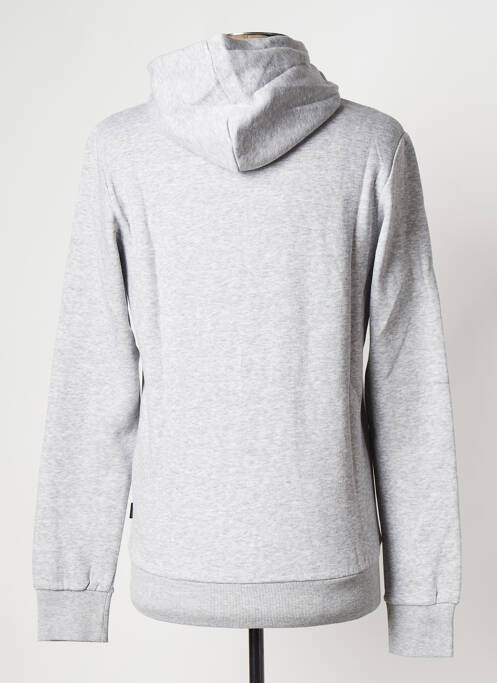 Sweat-shirt à capuche gris JACK & JONES homme