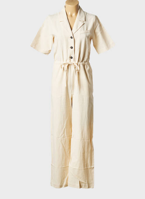 Combi-pantalon beige SELECTED pour femme