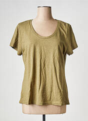 T-shirt vert THINKING MU pour femme seconde vue