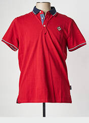 Polo rouge SCHOTT pour homme seconde vue
