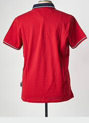 Polo rouge SCHOTT pour homme seconde vue