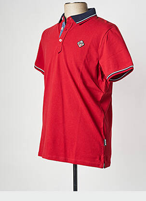 Polo rouge SCHOTT homme