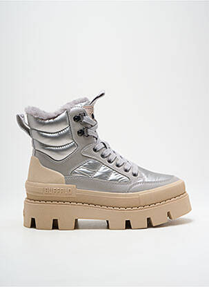 Baskets gris BUFFALO pour femme