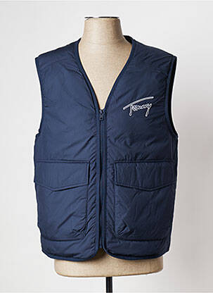 Blouson bleu TOMMY HILFIGER homme