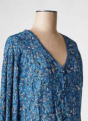 Chemisier bleu ATELIER REVE femme