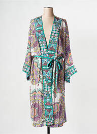 Veste kimono vert STELLA FOREST femme