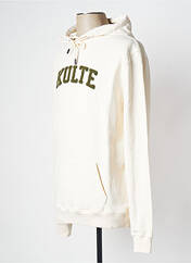 Sweat-shirt à capuche blanc KULTE pour homme seconde vue