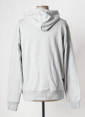 Sweat-shirt à capuche gris NEW BALANCE pour homme seconde vue