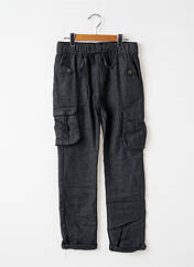 Pantalon slim noir TAPE À L'OEIL pour garçon seconde vue