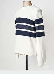 Pull blanc IKKS pour homme seconde vue