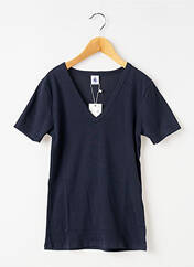 T-shirt bleu PETIT BATEAU pour femme seconde vue