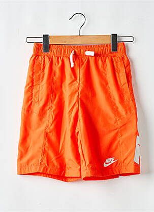 Short orange NIKE garçon