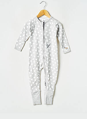 Pyjama col rond gris DIM enfant