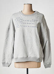 Sweat-shirt gris SWILDENS pour femme seconde vue