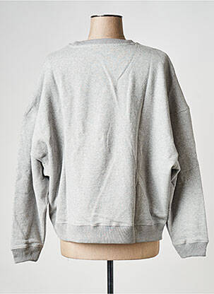 Sweat-shirt col rond gris SWILDENS femme