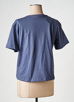 T-shirt col rond bleu COLUMBIA femme
