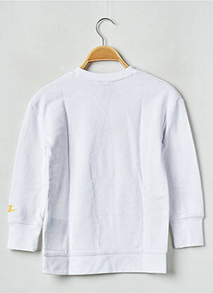 Sweat-shirt col rond blanc NIKE fille