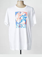 T-shirt blanc NIKE pour homme seconde vue