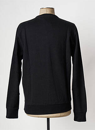 T-shirt col rond noir SCHOTT homme