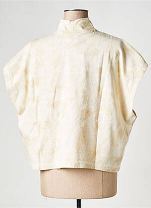 Top beige NIKE femme