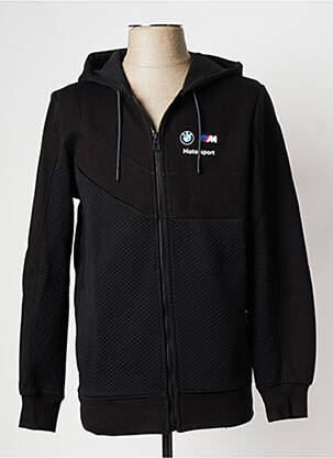 Sweat-shirt col rond noir PUMA homme