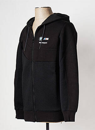 Sweat-shirt col rond noir PUMA homme