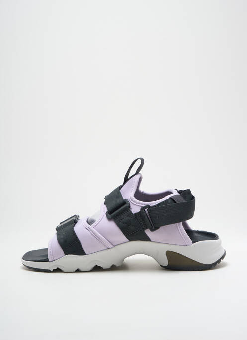 Sandales/Nu pieds violet NIKE pour femme