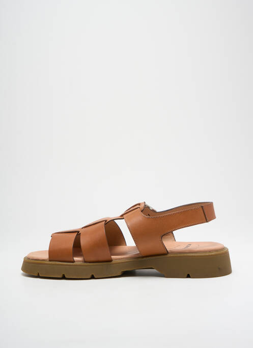 Sandales/Nu pieds beige KLEMAN pour homme