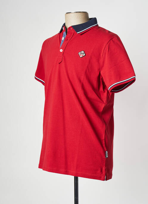 Polo rouge SCHOTT homme