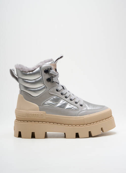 Baskets gris BUFFALO pour femme